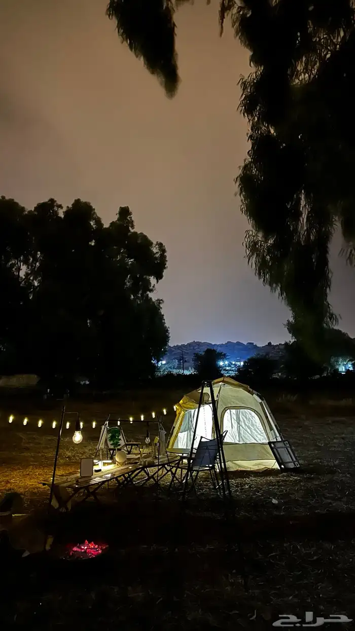 خيمة وكراسي للأيجار 1