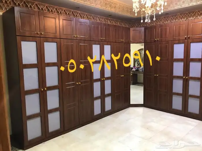 تفصيل غرف ملابس 40