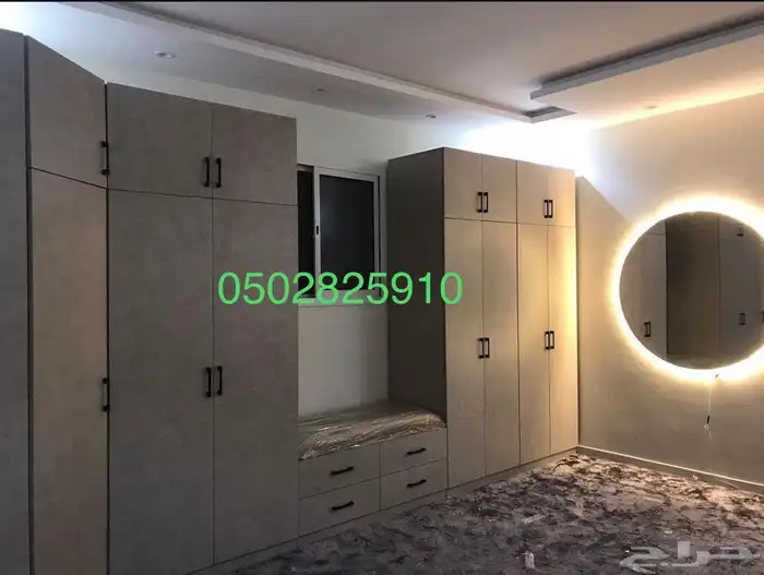 تفصيل غرف ملابس 35