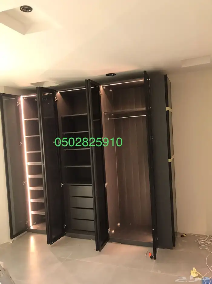 تفصيل غرف ملابس 29