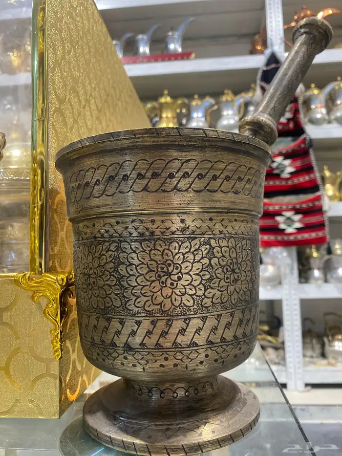 نجر نحاس عراقي منقوش يدوي 2