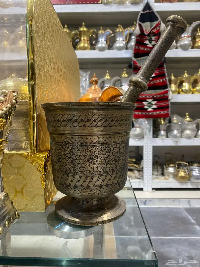 نجر نحاس عراقي منقوش يدوي 0