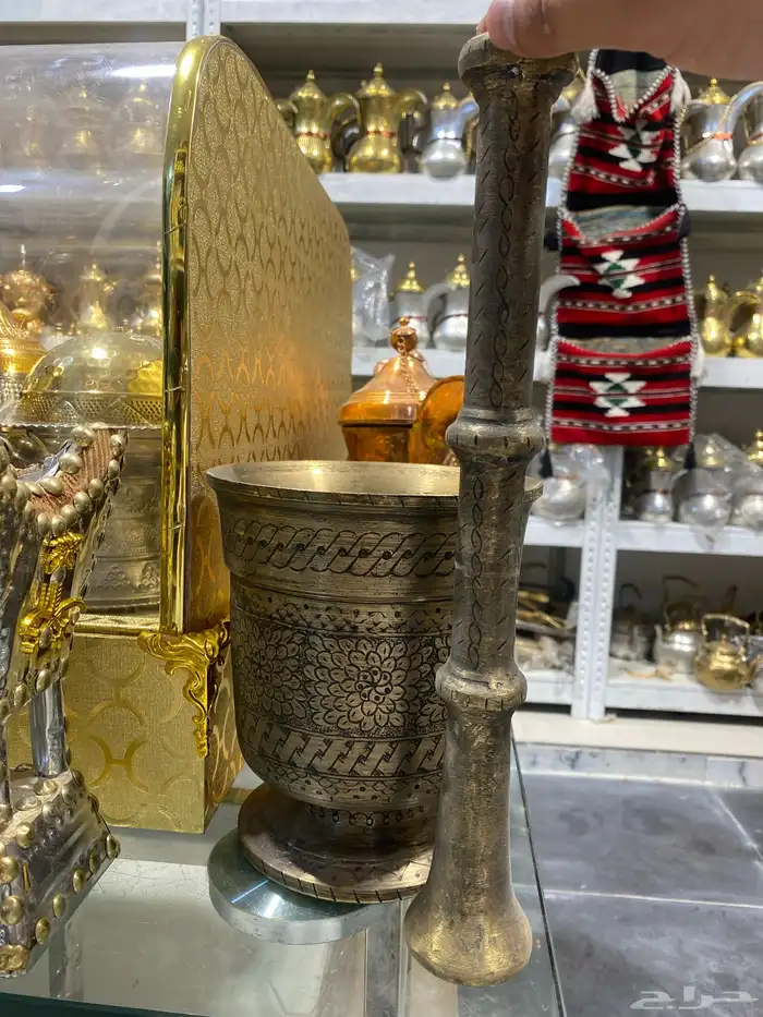 نجر نحاس عراقي منقوش يدوي 1