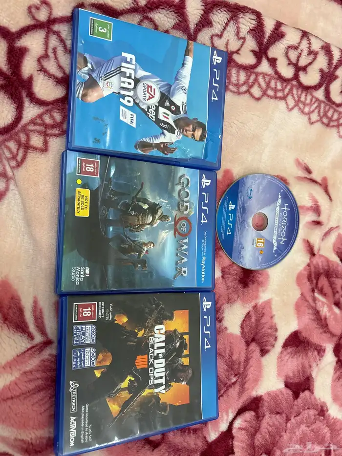 اربع اشرطه سوني فور 0