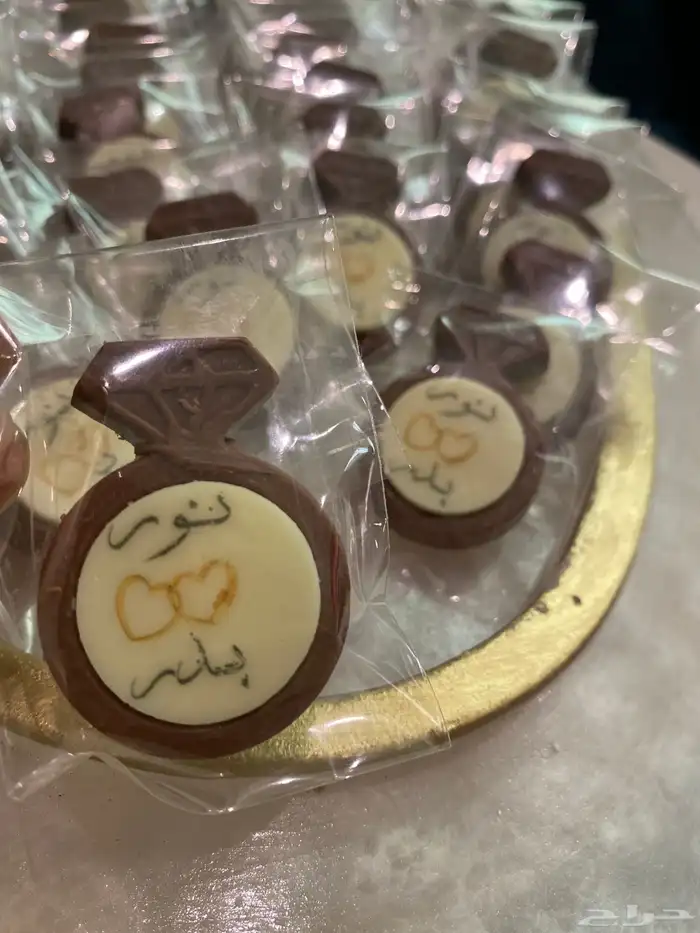 شوكلاتة بلجيكي شكل خاتم 4