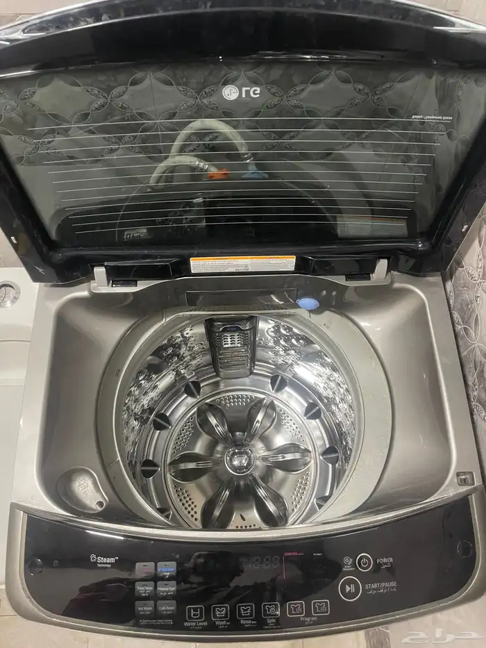 غسالة توماتيك LG ( كيلو 15 ) غسالة ال جي مستعملة سعة التحميل 2