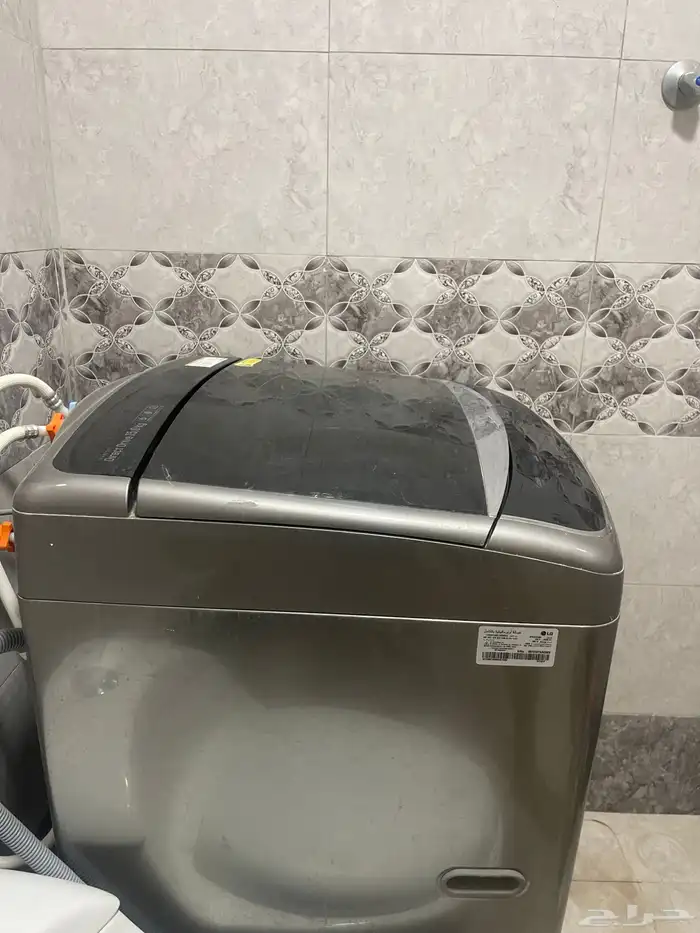 غسالة توماتيك LG ( كيلو 15 ) غسالة ال جي مستعملة سعة التحميل 0