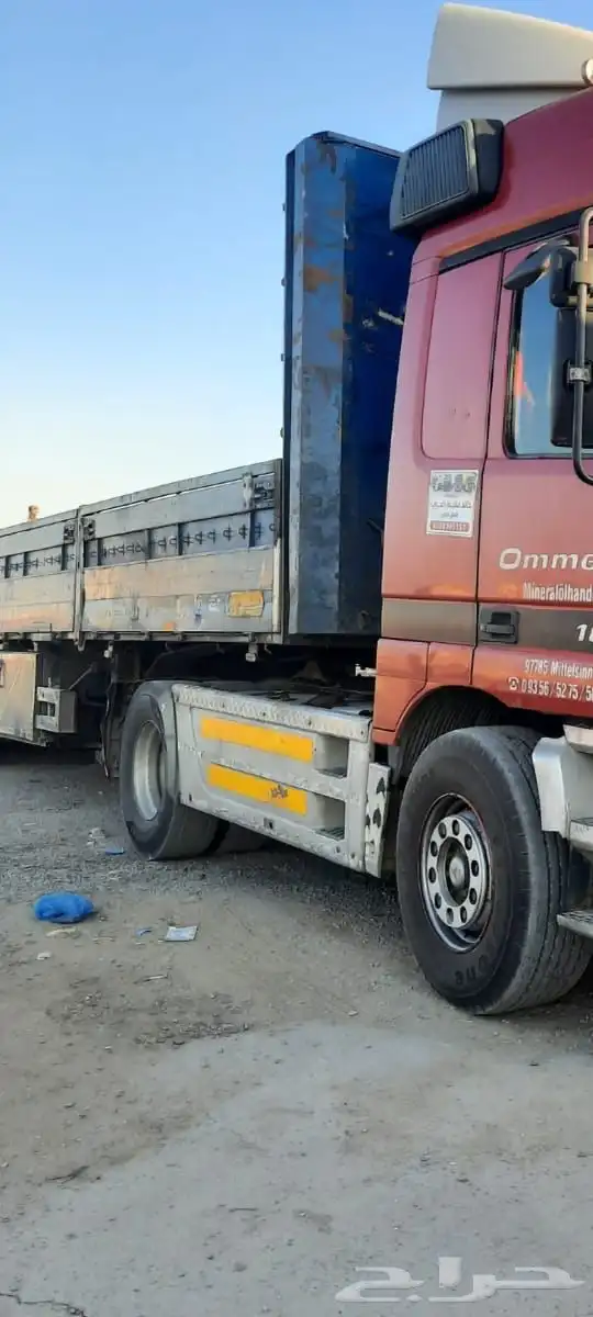 تريلا سطحة وجوانب وبرادة و ستاير من جدة للدمام جاهز للتحميل 15