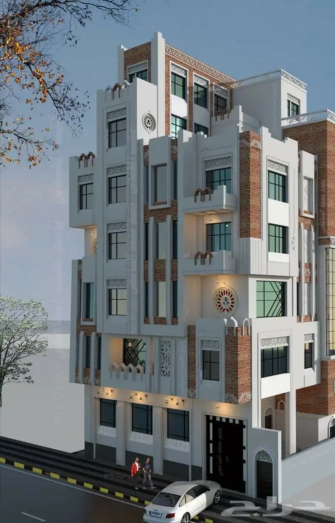 تصميم معماري سكني و تجاري تصميم ثري دي 4
