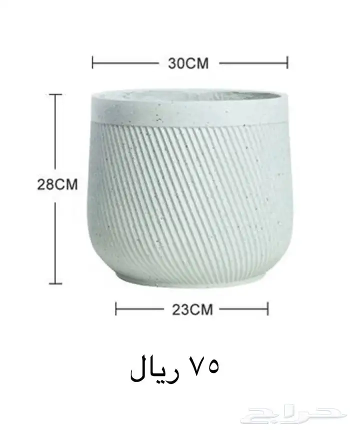 احواض اصيص شجر باحجام مختلفه 11