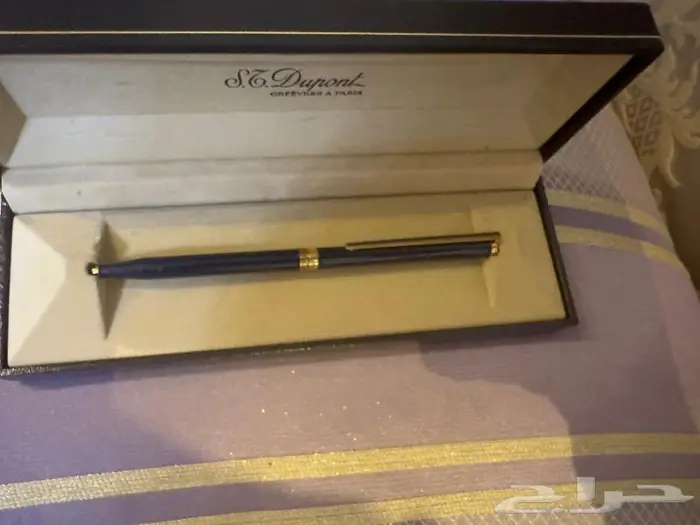 تم البيع قلم ديبون نادر جدااا إصدار خاص بشعار السعودية 2