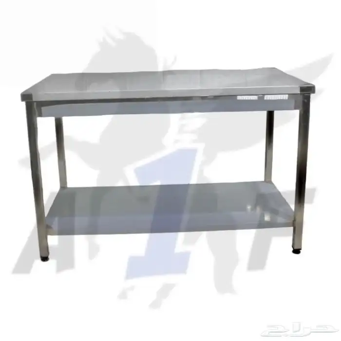 طاولات استيل ستاند استيل طبليات ارفف جدارية اعمال استيل 1