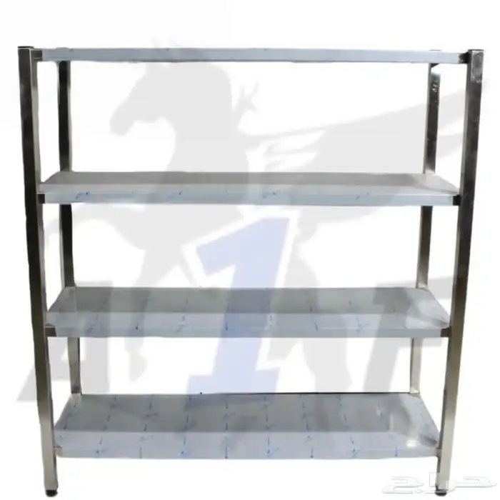 طاولات استيل ستاند استيل طبليات ارفف جدارية اعمال استيل 12