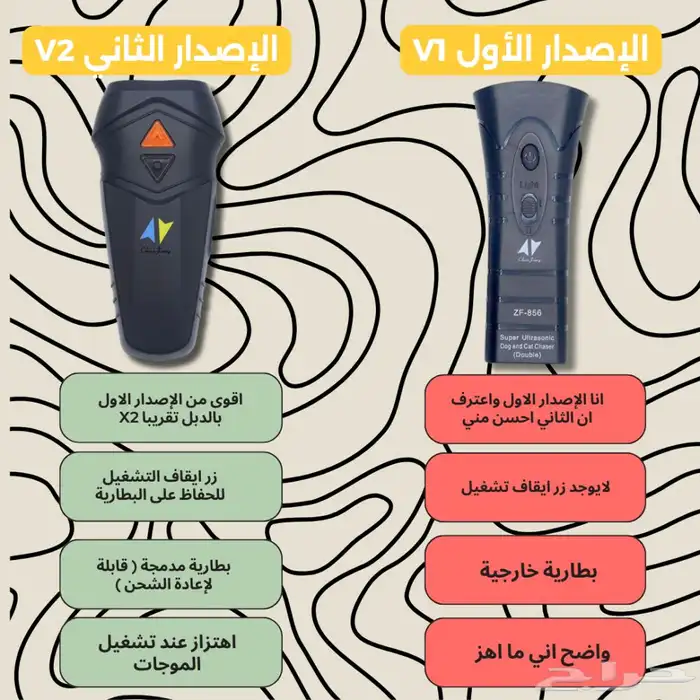 طارد الكلاب والقطط بالموجات الصوتية   اصلي 1