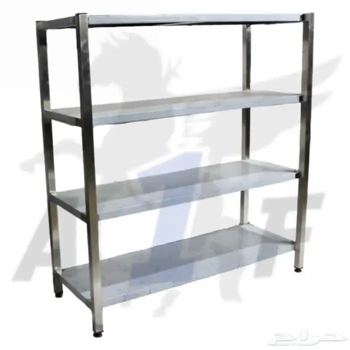 طاولات استيل ستاند استيل طبليات ارفف جدارية اعمال استيل 13