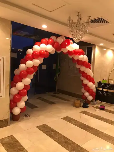 تنظيم حفلات قوس بلونات افتتاح محلات 0