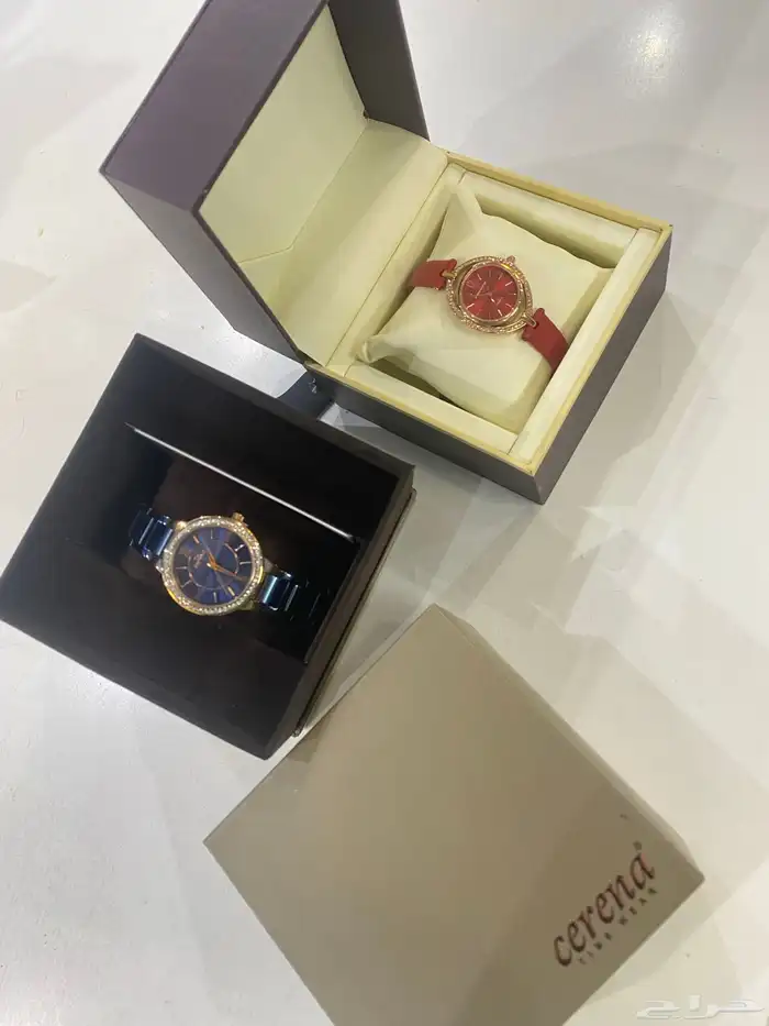 ساعتين نسائيه جديده غير مستعمله 0