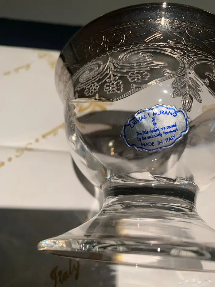 كرستال قصور فضي وكذلك ذهبي إيطالي جديد ثمين صنع يدوي 21