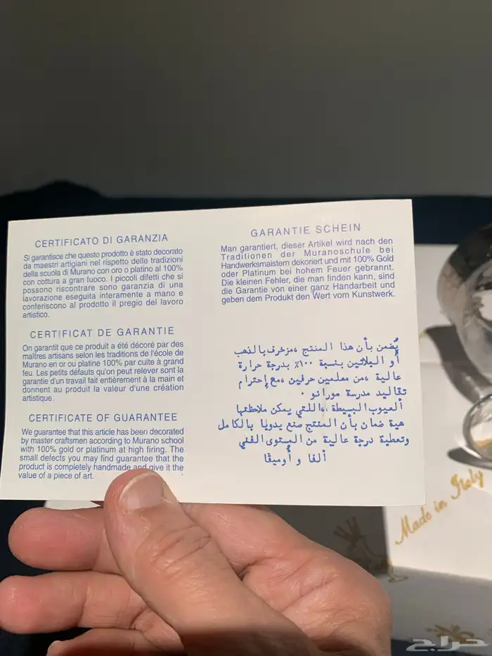 كرستال قصور فضي وكذلك ذهبي إيطالي جديد ثمين صنع يدوي 7