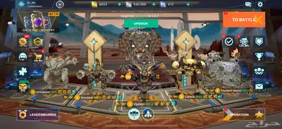 حساب وار روبوت للبيع مضمون100  war robot 0