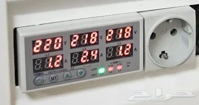 جهاز حماية من الجهد والتيار العالي 7
