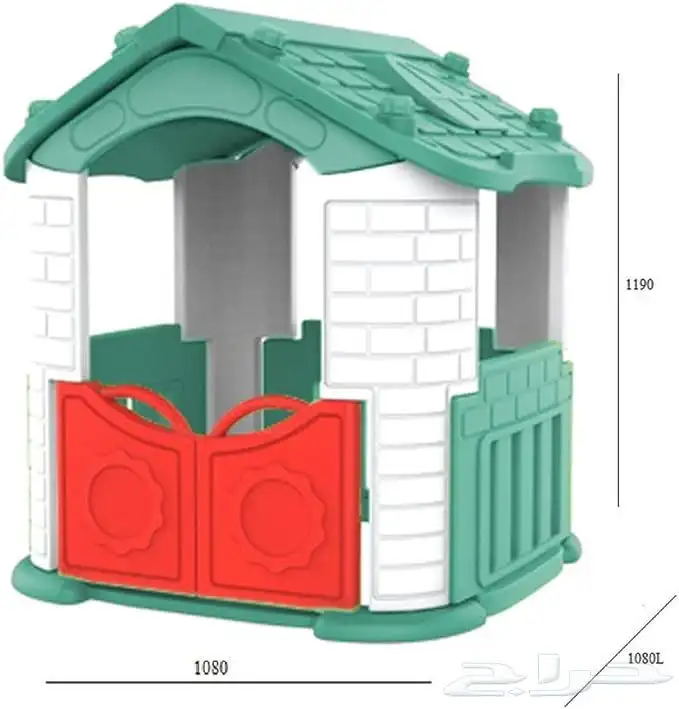 بيوت أطفال بلاستيك فريم ناعم كورية بجميع المقاسات والالوان 22