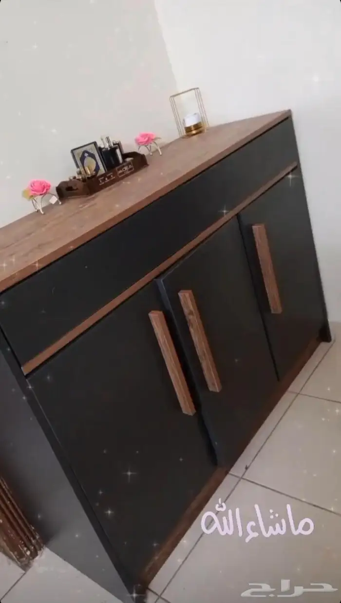 طقم طاولات تلفزيون مودرن خشب عالي الجودة 9