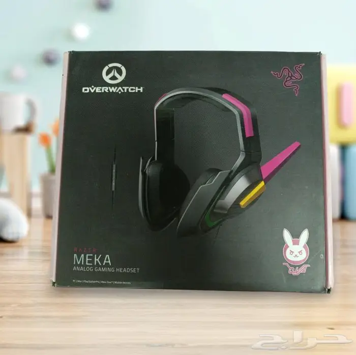 سماعة المزز ريزر ميكا النادرة النسخة الخاصة OVERWATCH 0