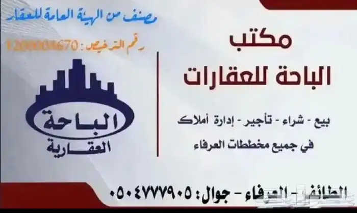 مكتب الباحة - مخططات العرفاء 0