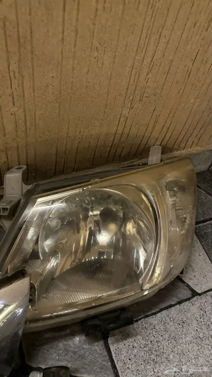 وجهية هايلكس 2011 وكاله شمعات وكشافات وشبك 4