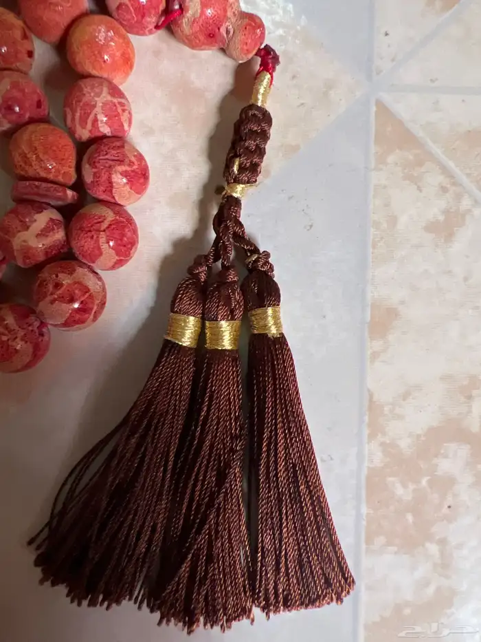 سبحة مرجان طبيعي 2