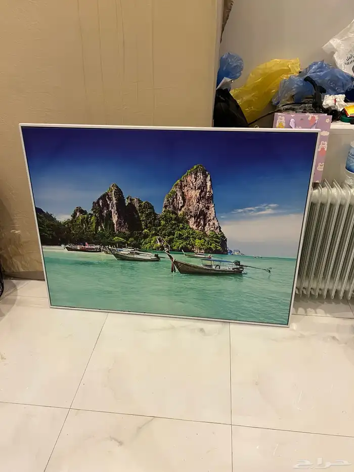 مجموعة لوحات فنية تحف ديكور مستعمل نظيف 0