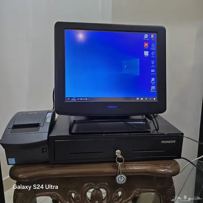 كاشير مستخدم نظيف بضمان مؤسسة اسعارنا تبدا من 1100 4