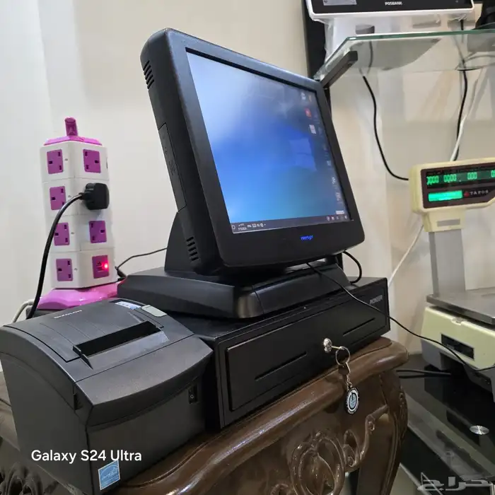 كاشير مستخدم نظيف بضمان مؤسسة اسعارنا تبدا من 1100 0