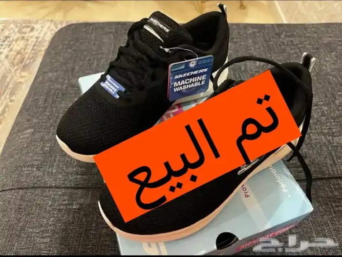 جزمة اسكتشرز جديده - مقاس 37 0