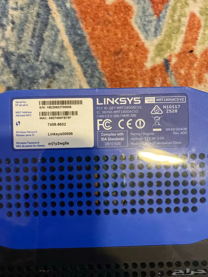 مودم وموزع wifi linksys 1
