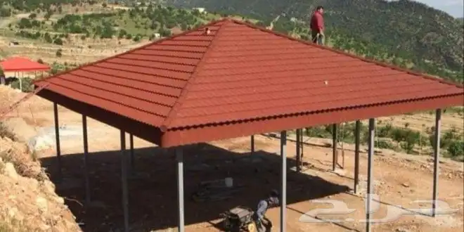 حداد مظلات وسواتر وهناقر وجرانيت 1