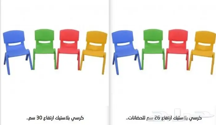 طاولات روضة بلاستيك - اثاث روضات 4