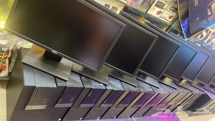 كمبيوتر مكتبي كامل dell معالج i3 مع شاشه لوحة مفاتيح و ماوس 7