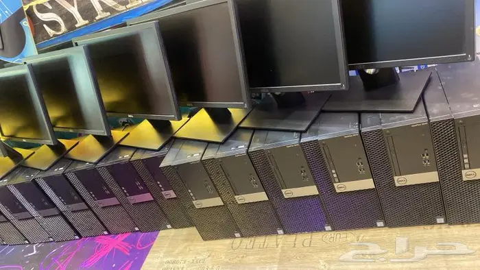 كمبيوتر مكتبي كامل dell معالج i3 مع شاشه لوحة مفاتيح و ماوس 8