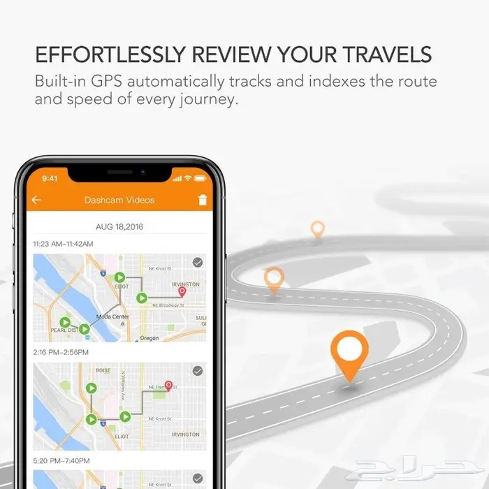 داش كام أنكر C1 Pro   2K وضوح عالي   GPS   واي فاي 1