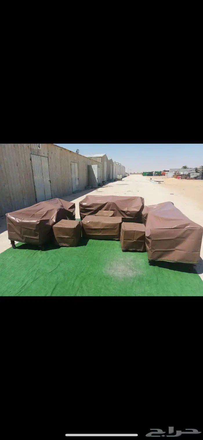 طربال كراسي حديد أغطيه للكراسي 5