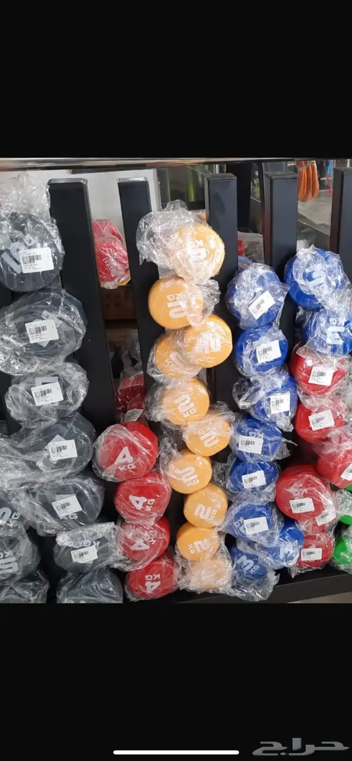 كتل بيل دنابل مسكات اكسسوارات اندية حامل دنابل هوم جيم 65