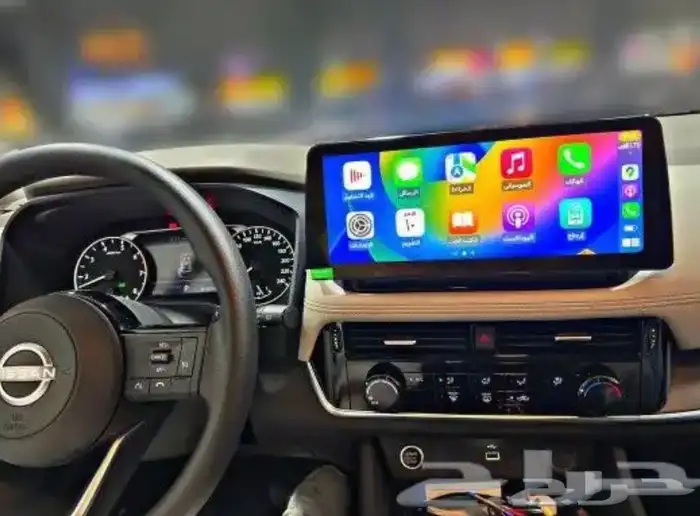 شاشة نيسان اكس تريل 2023 مقاس 12 انش 2