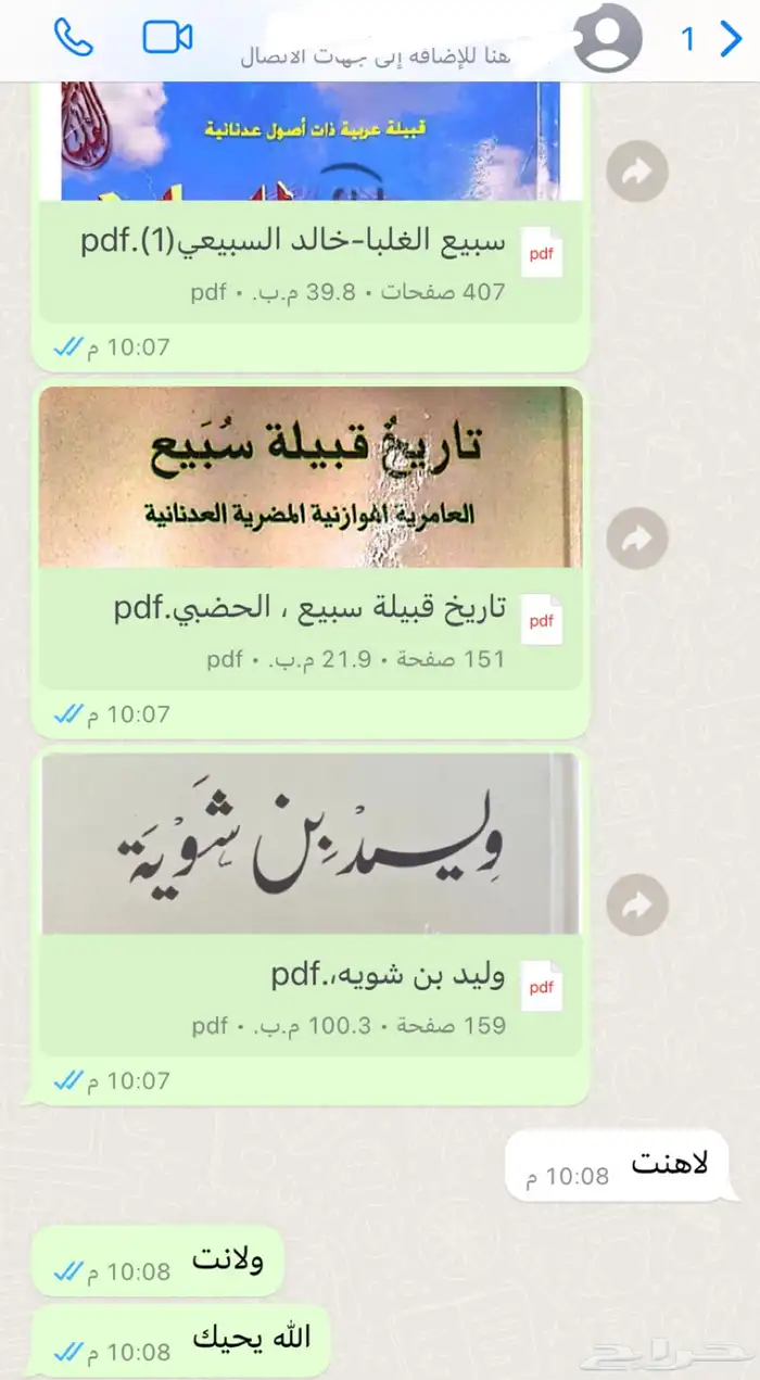 كتب تاريخ قبيله سبيع PDF 7