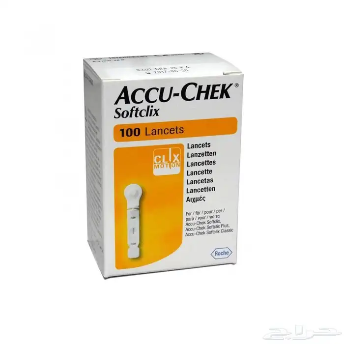 شكاكات جهاز السكر ACCU-CHEK وروس ابر اقلام 0