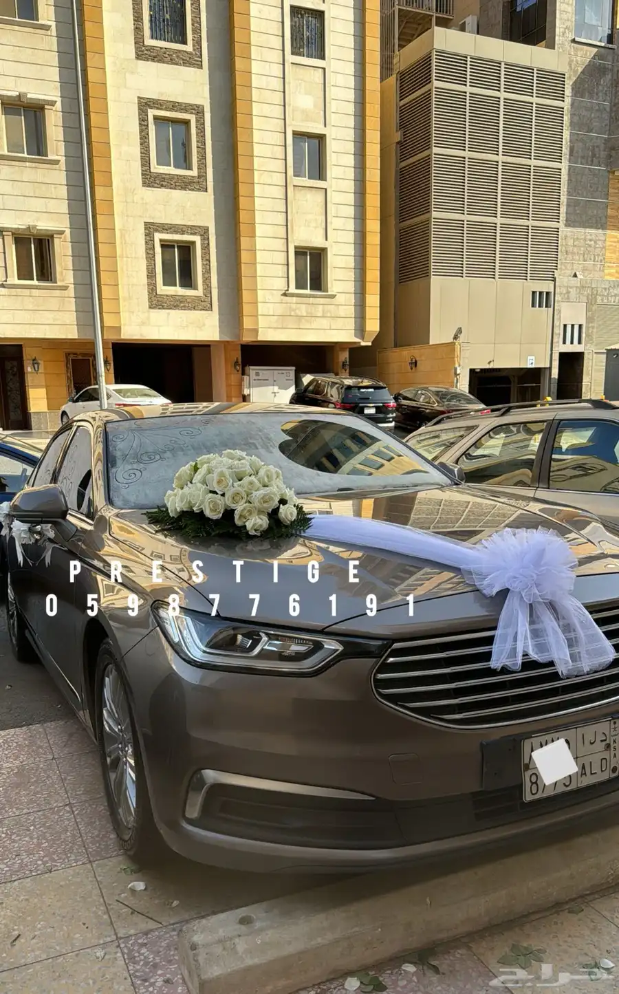 تشريع سيارات عرسان عند الموقع 8