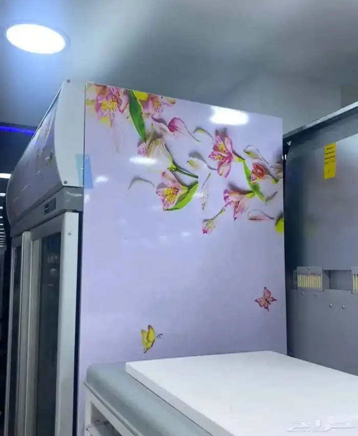 ثلاجة عرض بابين للورد والمشروبات بأحجام مختلفه 4