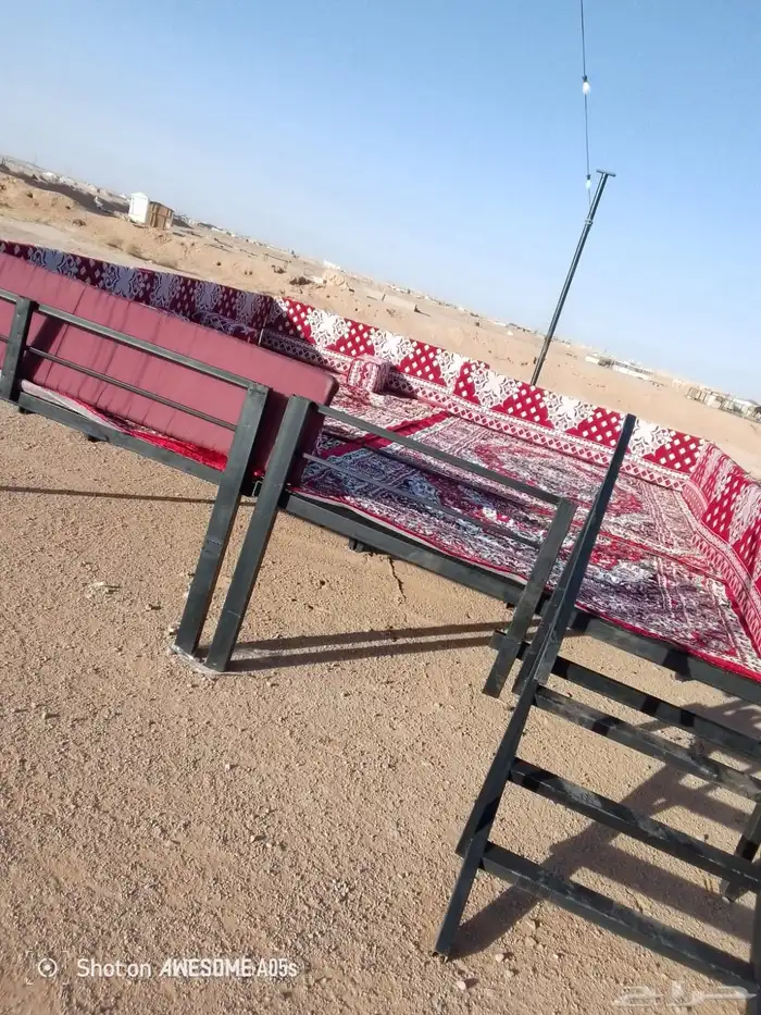 دكات حديد وغرف خشب 5