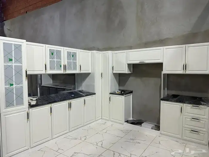 دولاب مطبخ جاهز 6 متر صاج 2300 ريال 2
